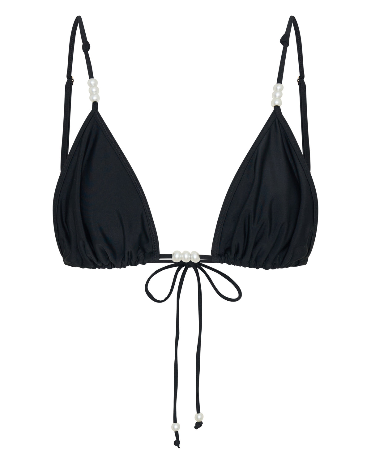 Amalfi Bikini Top Black