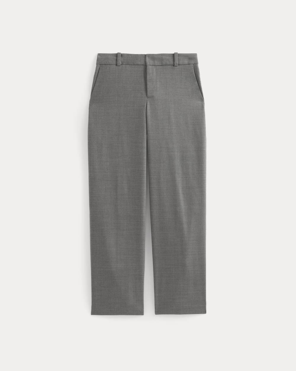 Straight-Leg Trouser in Tailor Twill | Heather Graphite