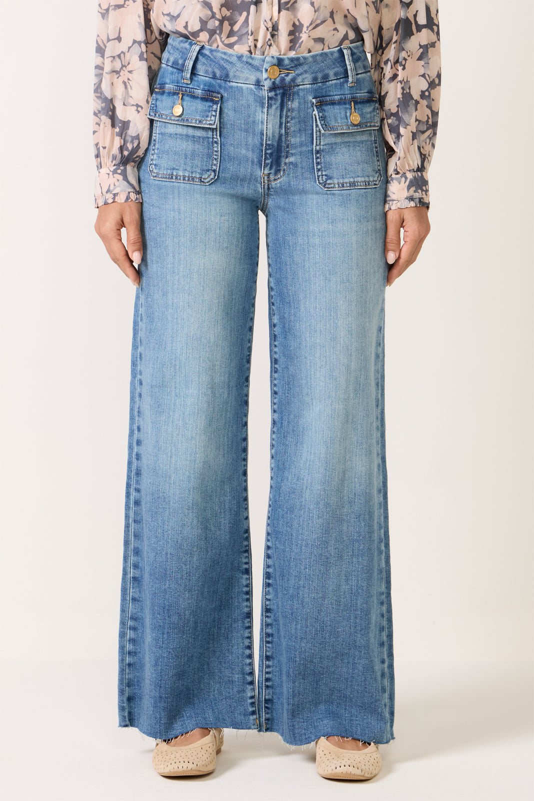 Maya Wide Leg Jean
