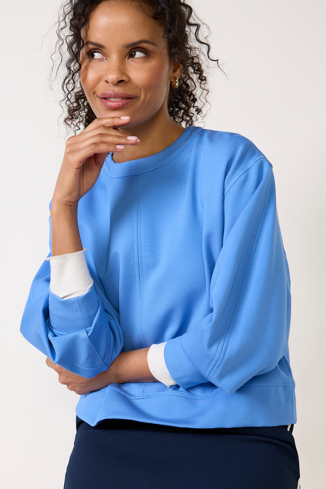 Long Sleeve Crewneck Top