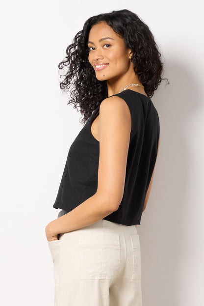 Maxine Linen Vest