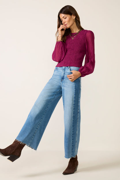 Kendall Smocked Blouse