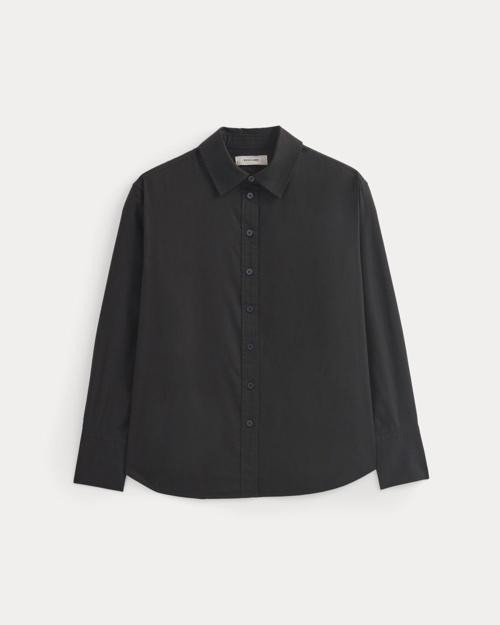 Everyday Shirt in Silky Cotton | Black