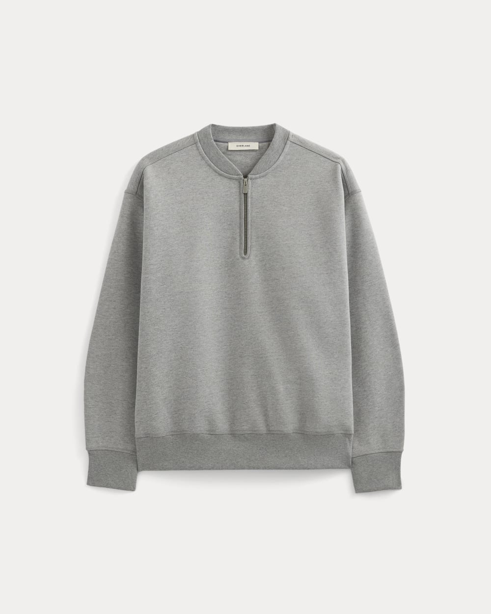 Luxe Fleece Half-Zip Pullover | Vintage Heather Grey