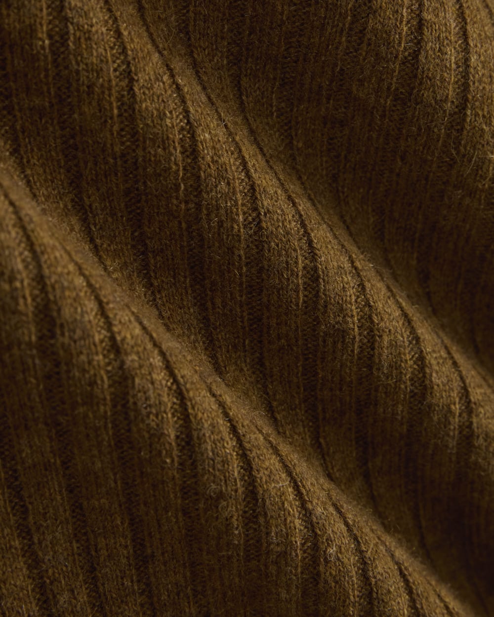 Cashmere Long-Sleeve Mini Dress | Heathered Toffee