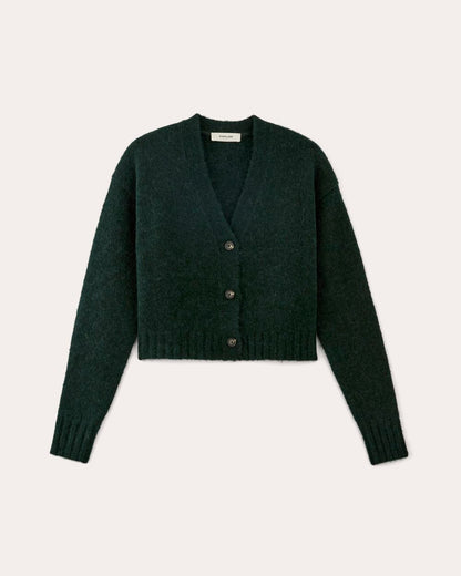 The Boxy Cardigan in Alpaca | Scarab