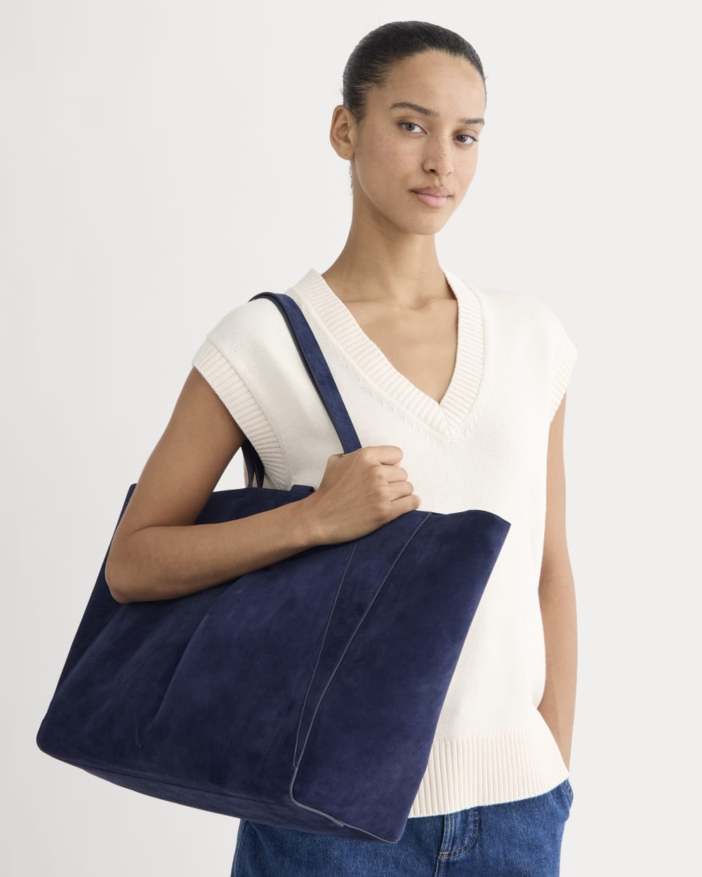 Studio Market Tote |  Navy