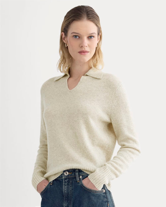 Cashmere Polo Sweater | Canvas