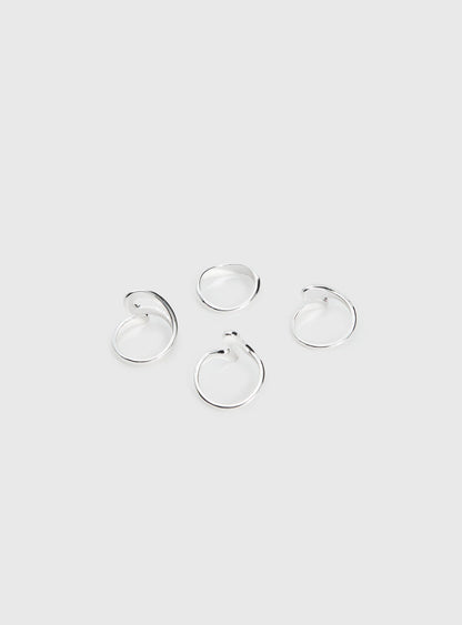 Magnetism Ring Pack Silver