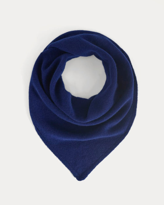 Cashmere Lovergirl Large Kerchief | Cobalt