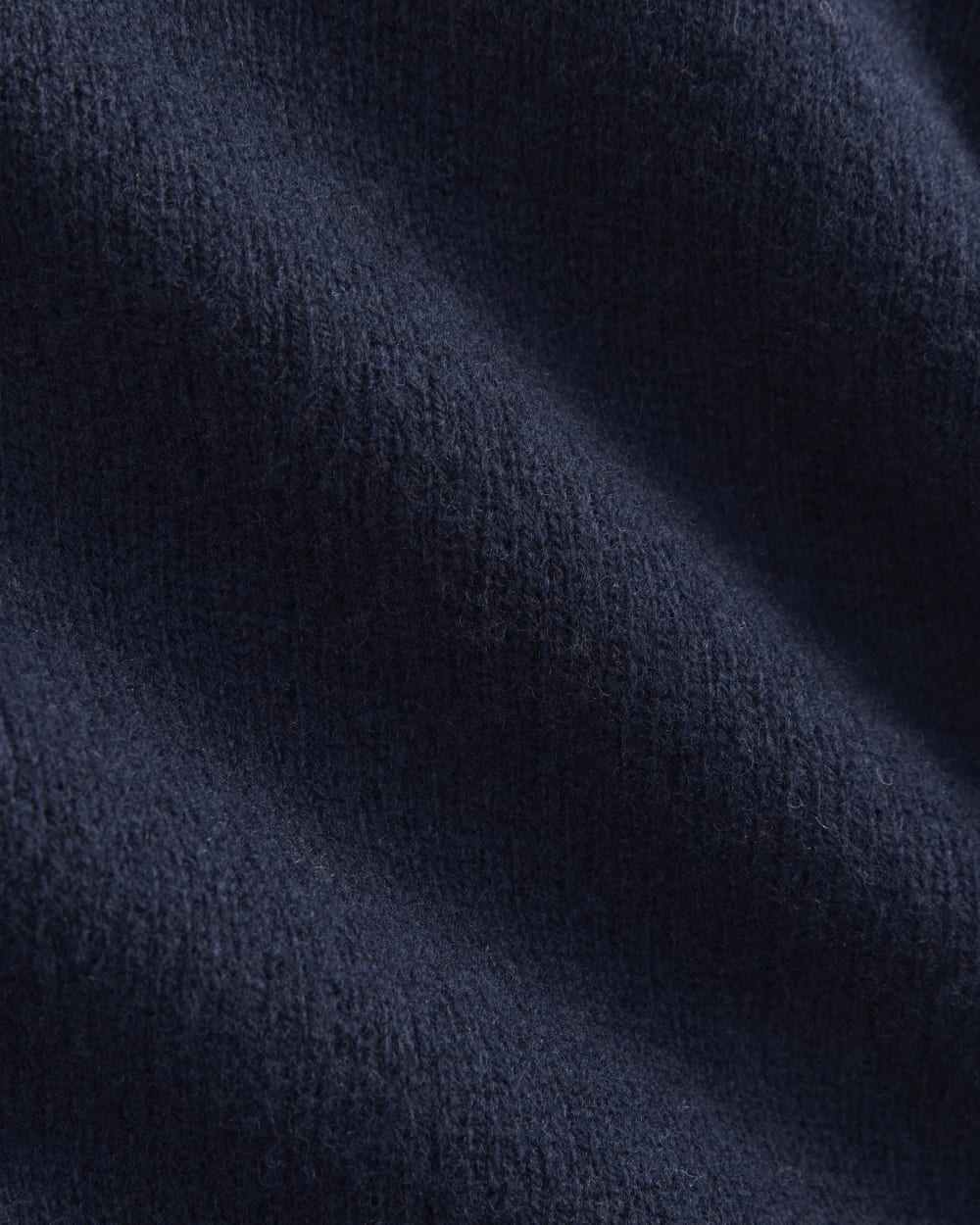 Luxe Merino Crew Cardigan | Deep Navy