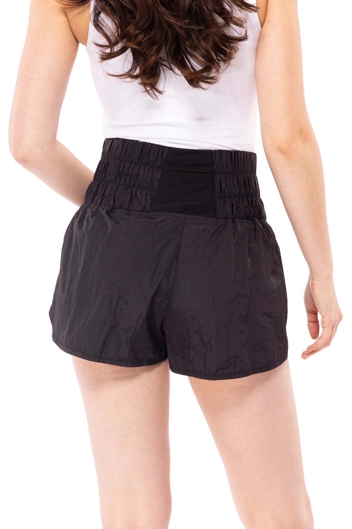 Beauty Women's Sporty High Waisted Shorts