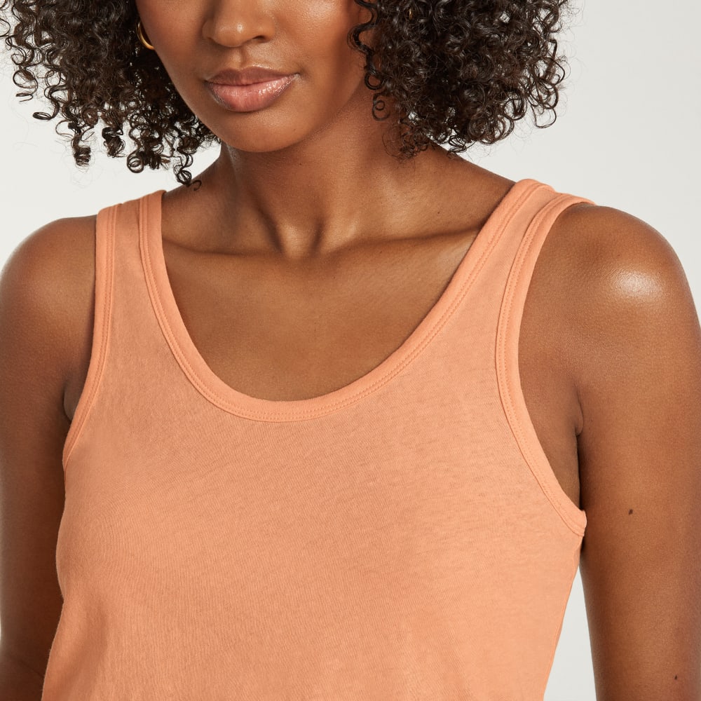 The Air Tank | Orange Chiffon