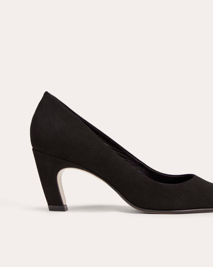 The Banana Pump | Black Suede