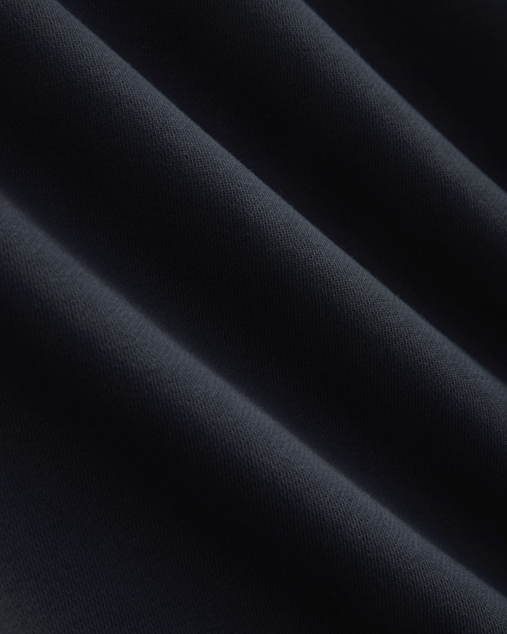 Cropped Luxe Fleece Hoodie | Navy