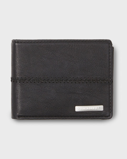 Stitchy 3 Wallet - Black Black