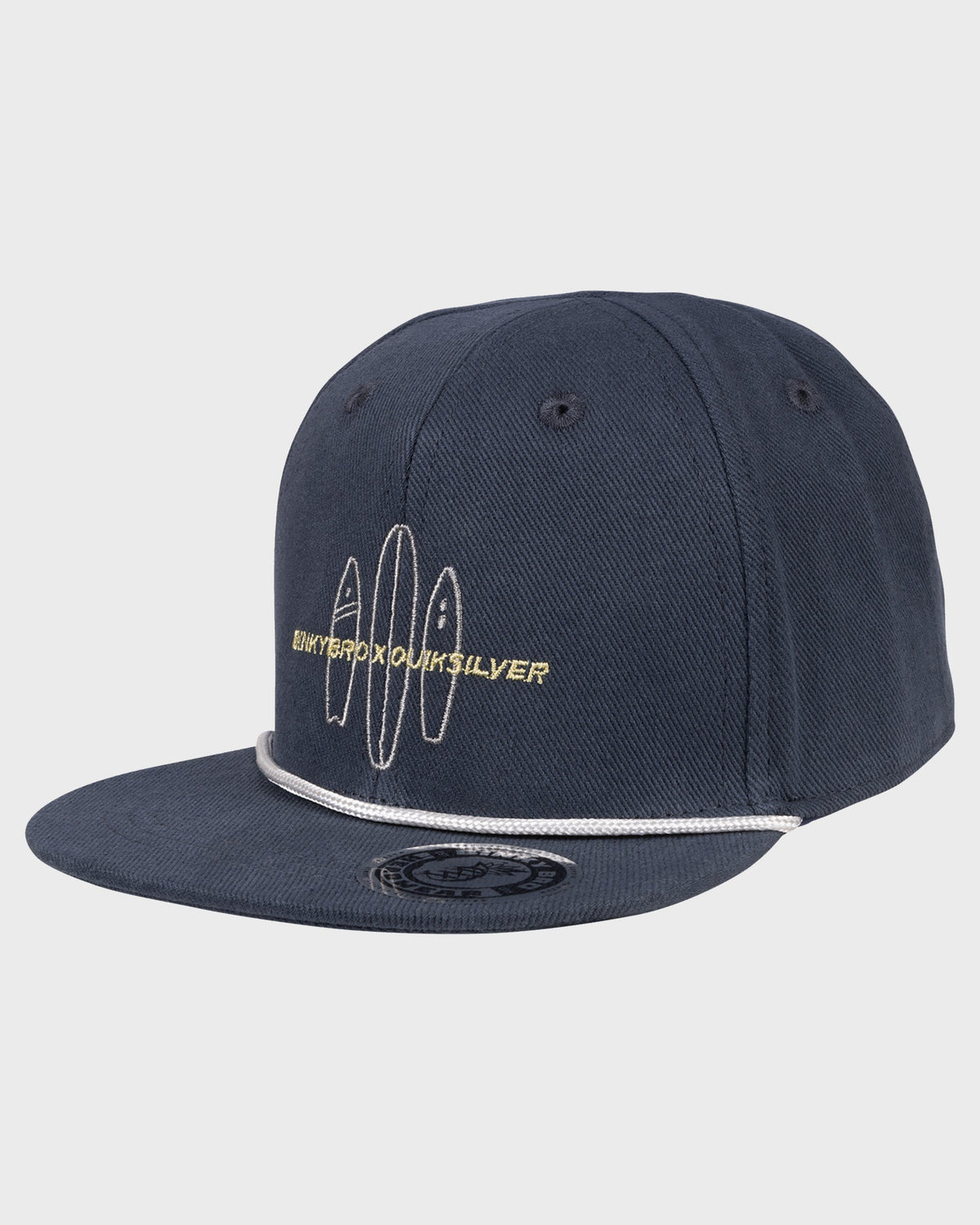BinkyBro x Quiksilver Navy Hat