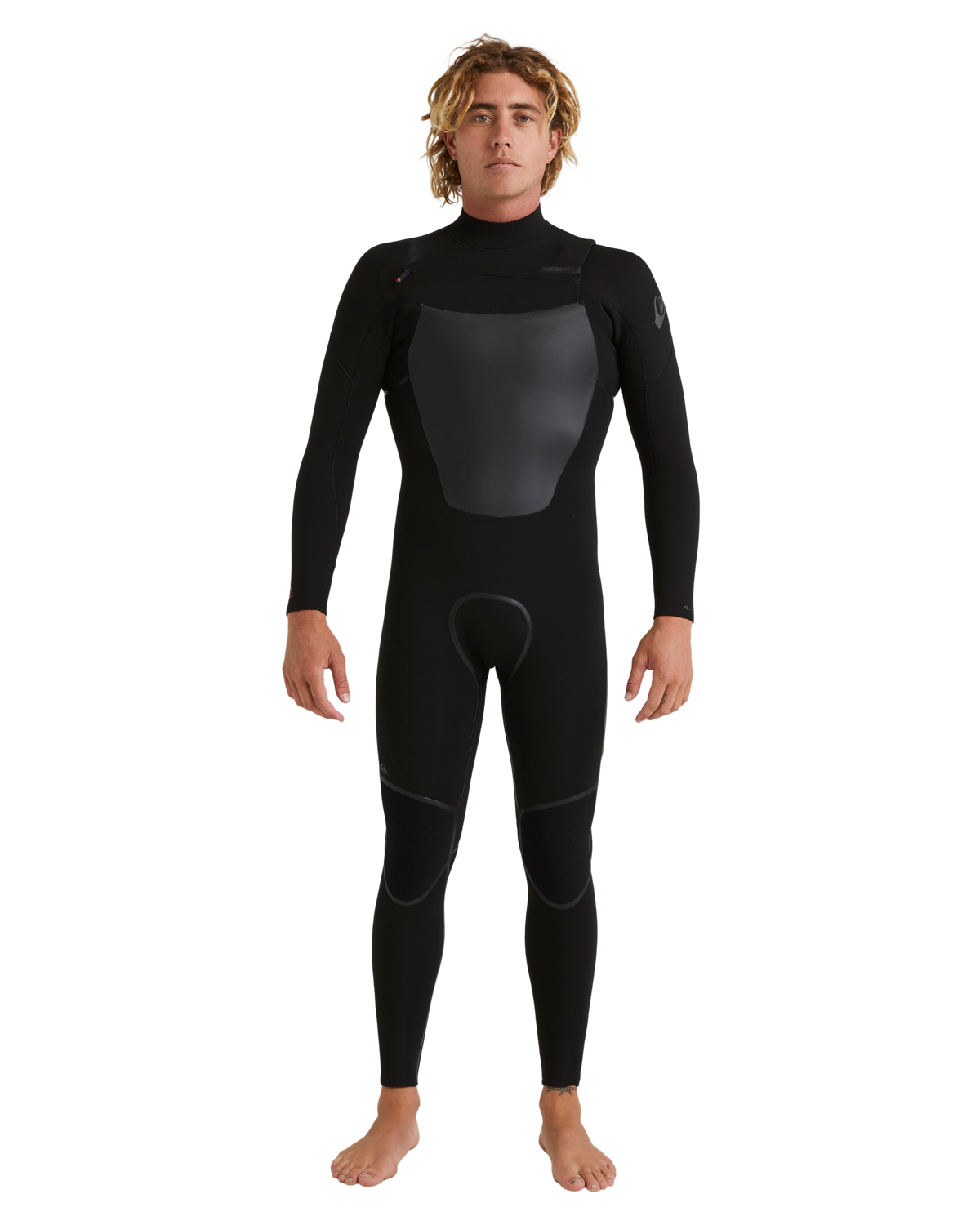 3/2 Marathon Sessions Chest Zip Fullsuit - Black
