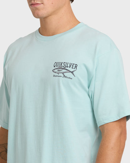 Waterman Deep Waters Classic T-shirt - Sterling Blue