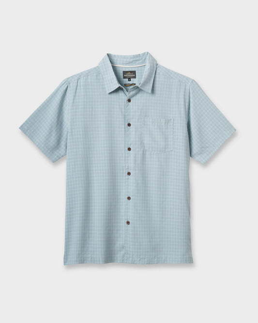 Waterman Checkmate Shirt - Sterling Blue