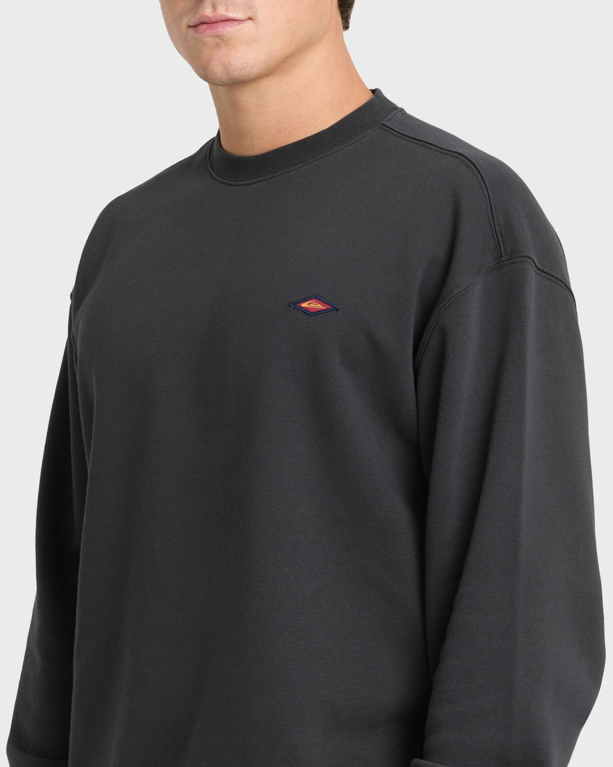 Saltwater Mineral Wash Crewneck Sweatshirt - Phantom