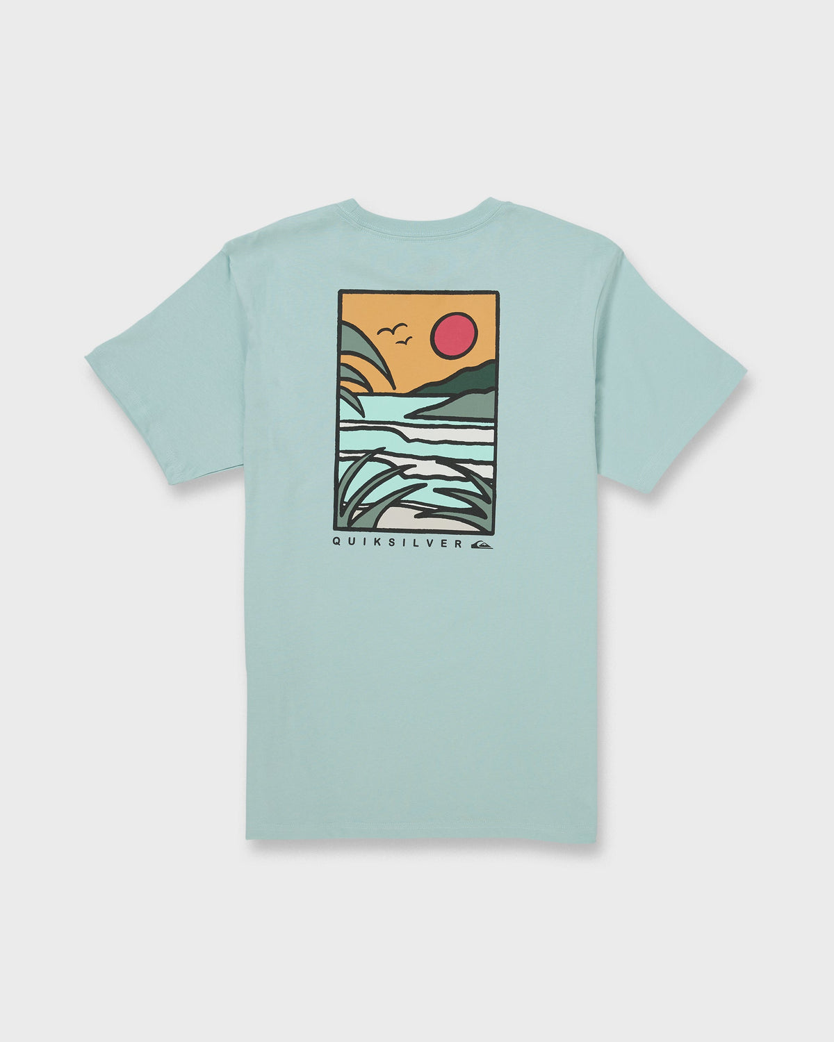 Happy Trails Short Sleeve T-Shirt - Blue Haze