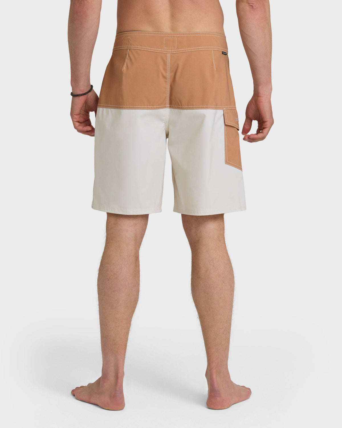 Original Blocked 19" Boardshorts - Bone White