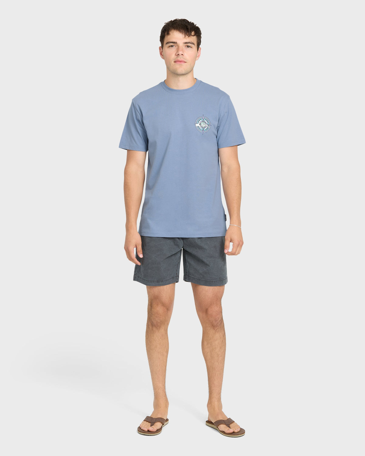 Shooting Star Short Sleeve Knit T-Shirt - Infinity