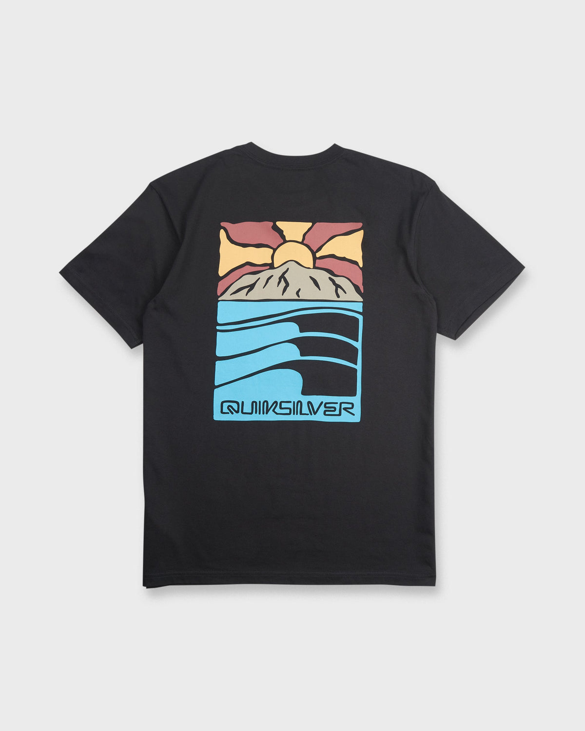 Going Right Classic Short Sleeve Cotton T-Shirt - Black
