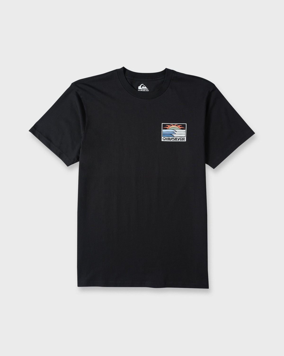 Rise Above Classic Short Sleeve Knit T-Shirt - Black