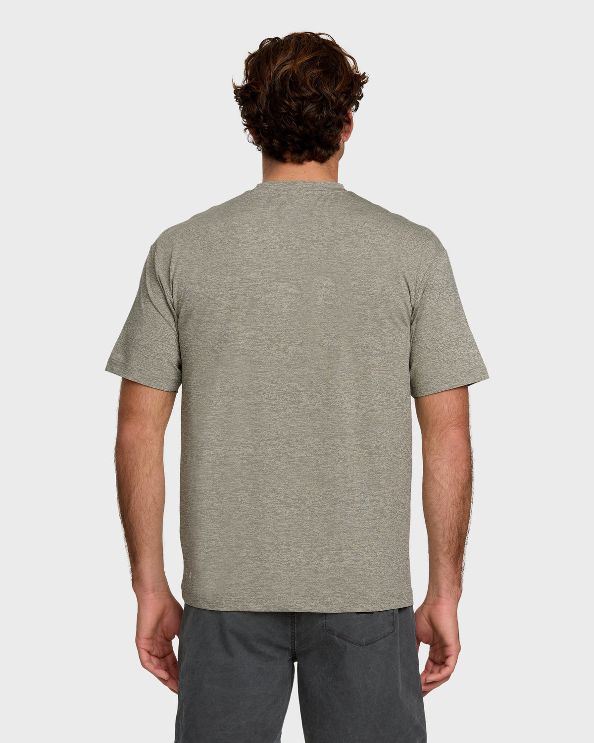DNA Logo Surf Short Sleeve Surf Tee - Smoked Gray Heather