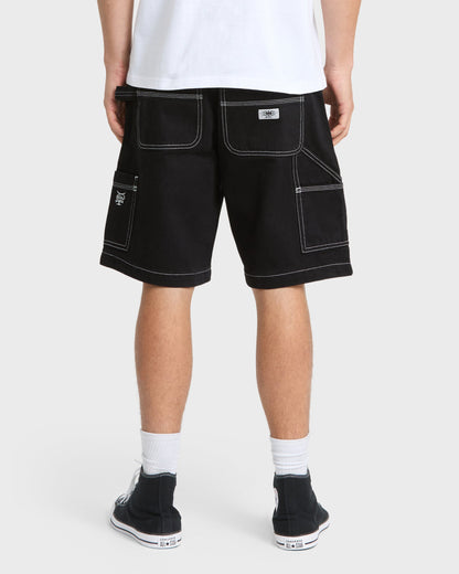Mercury Carpenter Denim Short - Black