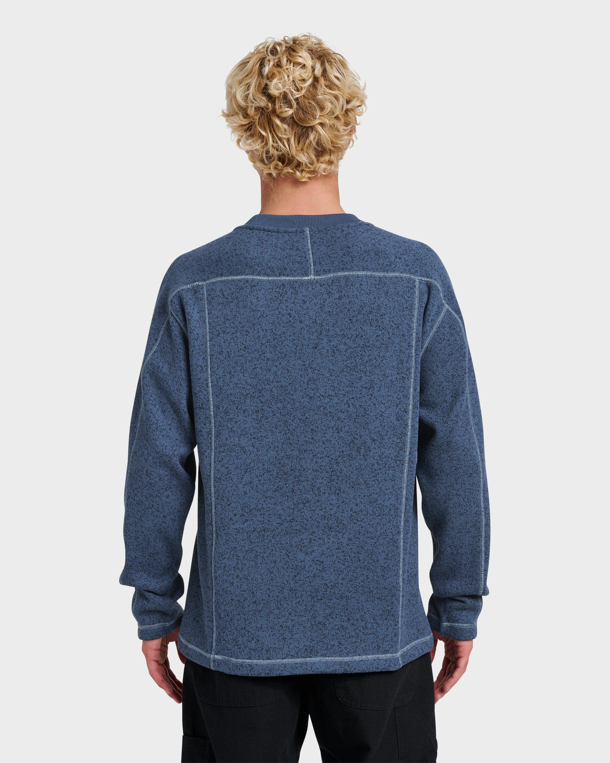Keller Crewneck Sweatshirt - China Blue Heather