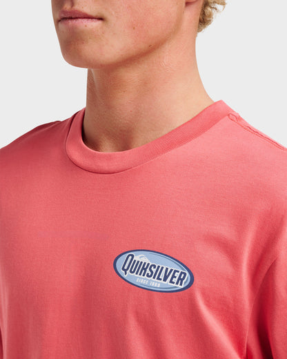 Cresent Speed Classic T-shirt - Mineral Red