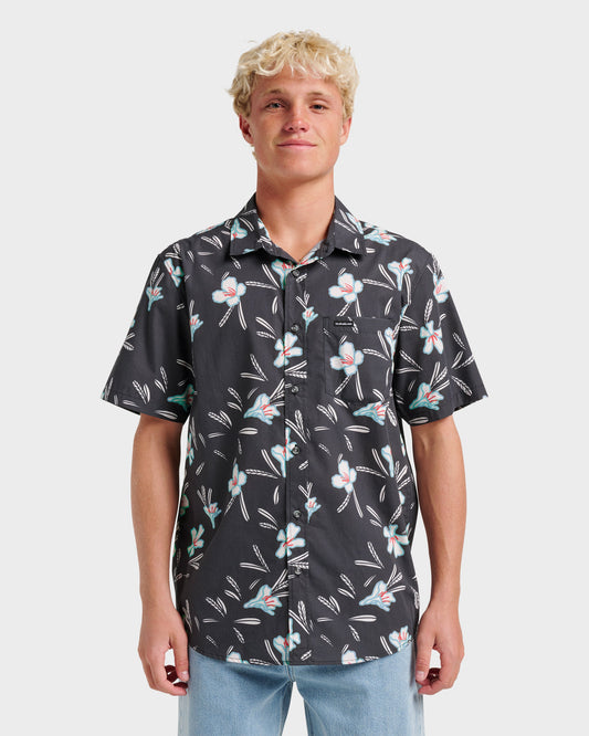 Kaneohe Classic Short Sleeve Shirt - Phantom