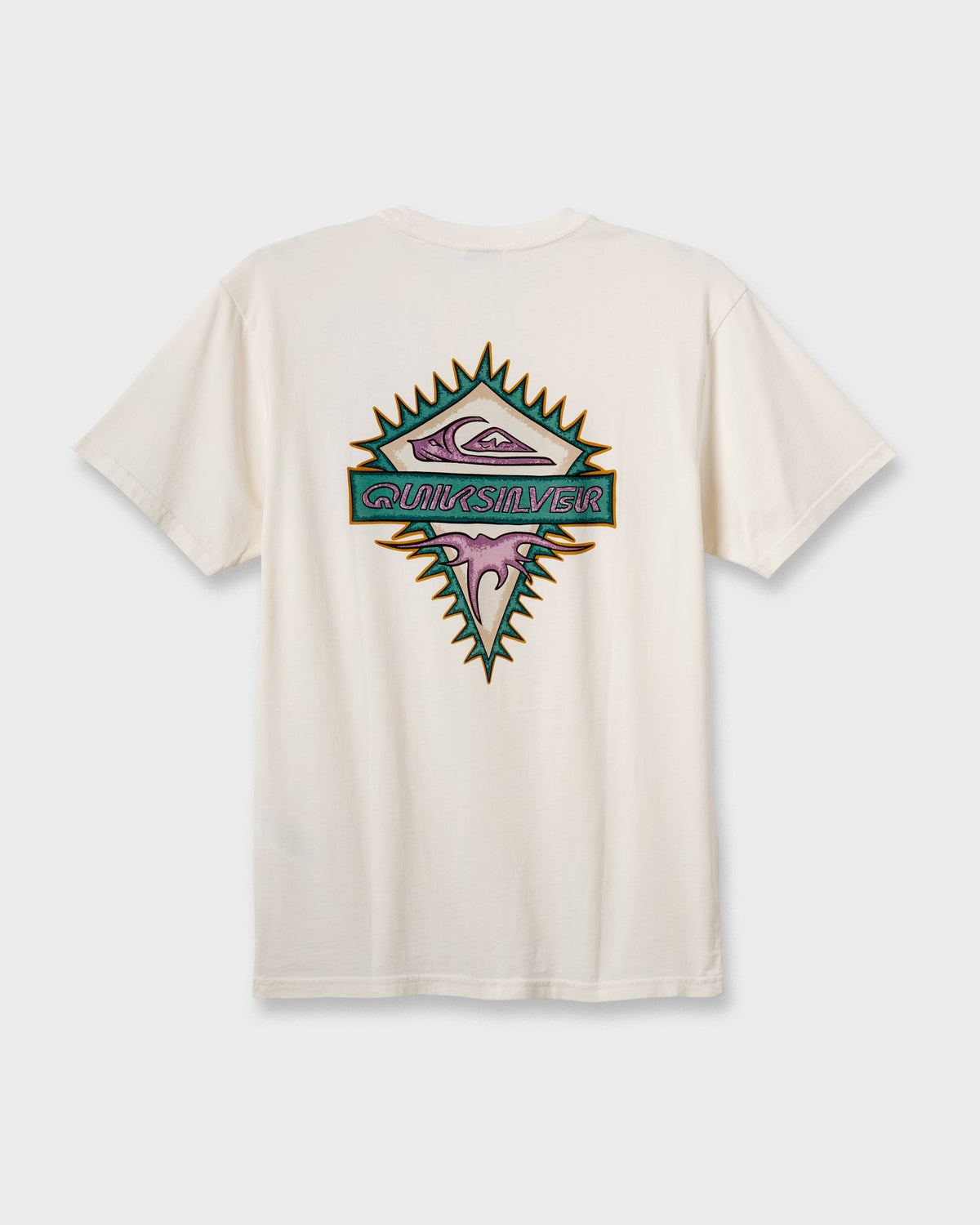 Liberty Spikes Pigment Dye T-Shirt - Snow White