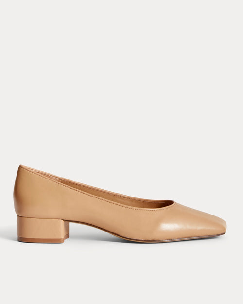 The Ballet Pump | Blush Tan