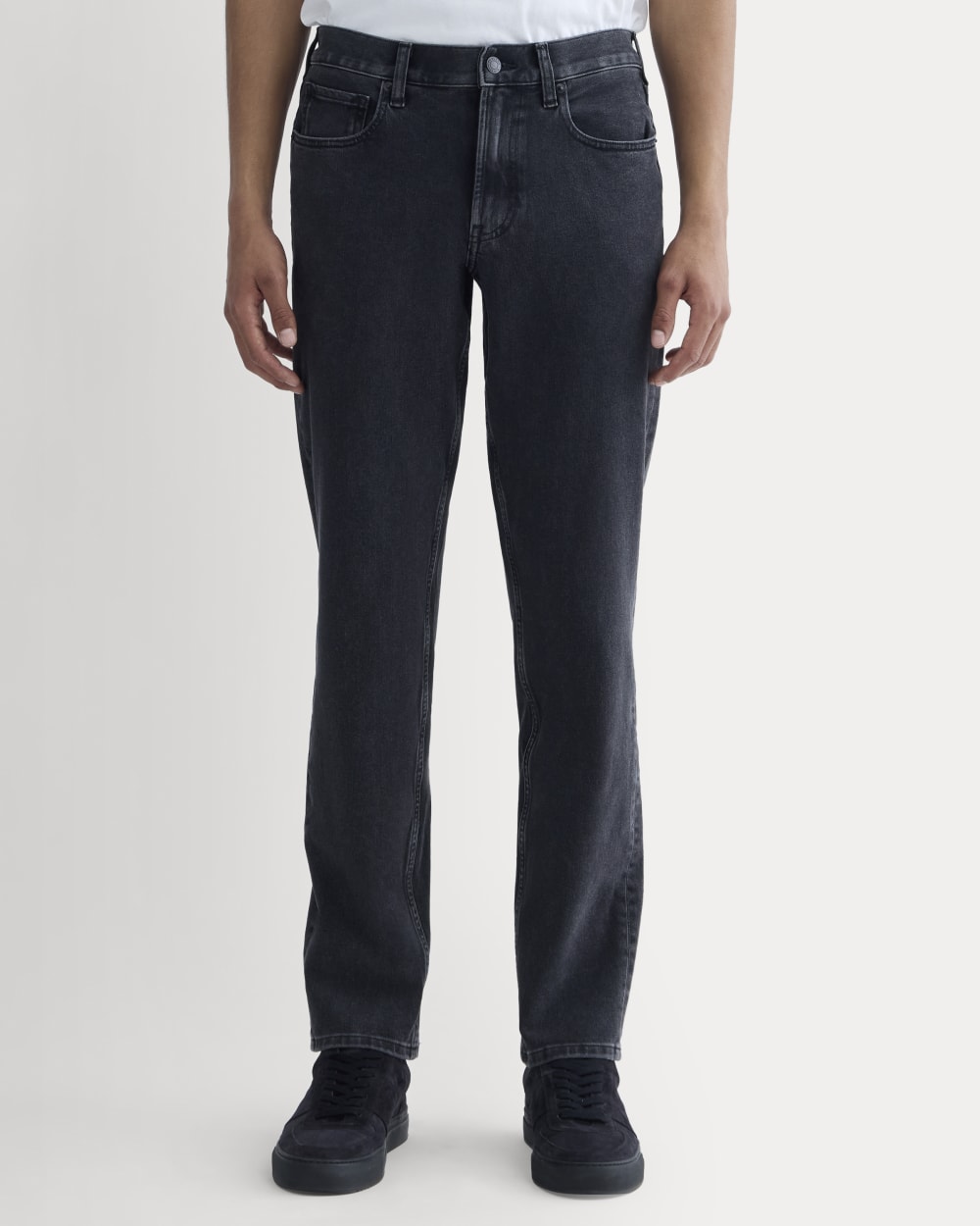 The Athletic 4-Way Stretch Organic Jean | Uniform | Washed Black