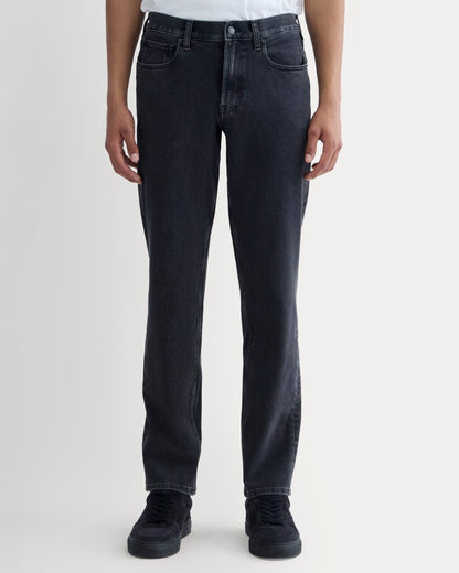 The Athletic 4-Way Stretch Organic Jean | Uniform | Washed Black