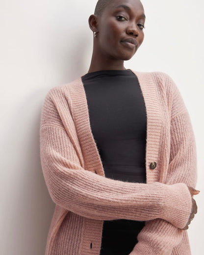 The Alpaca Oversized Cardigan | Cafe Creme