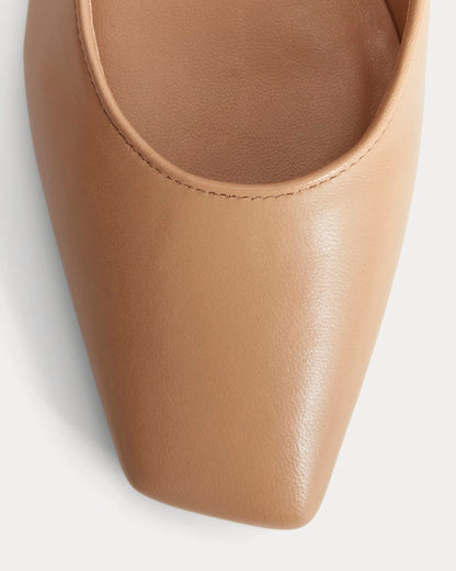 The Ballet Pump | Blush Tan