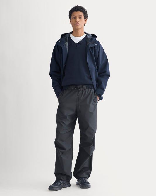 Baggy Parachute Pant | Washed Black