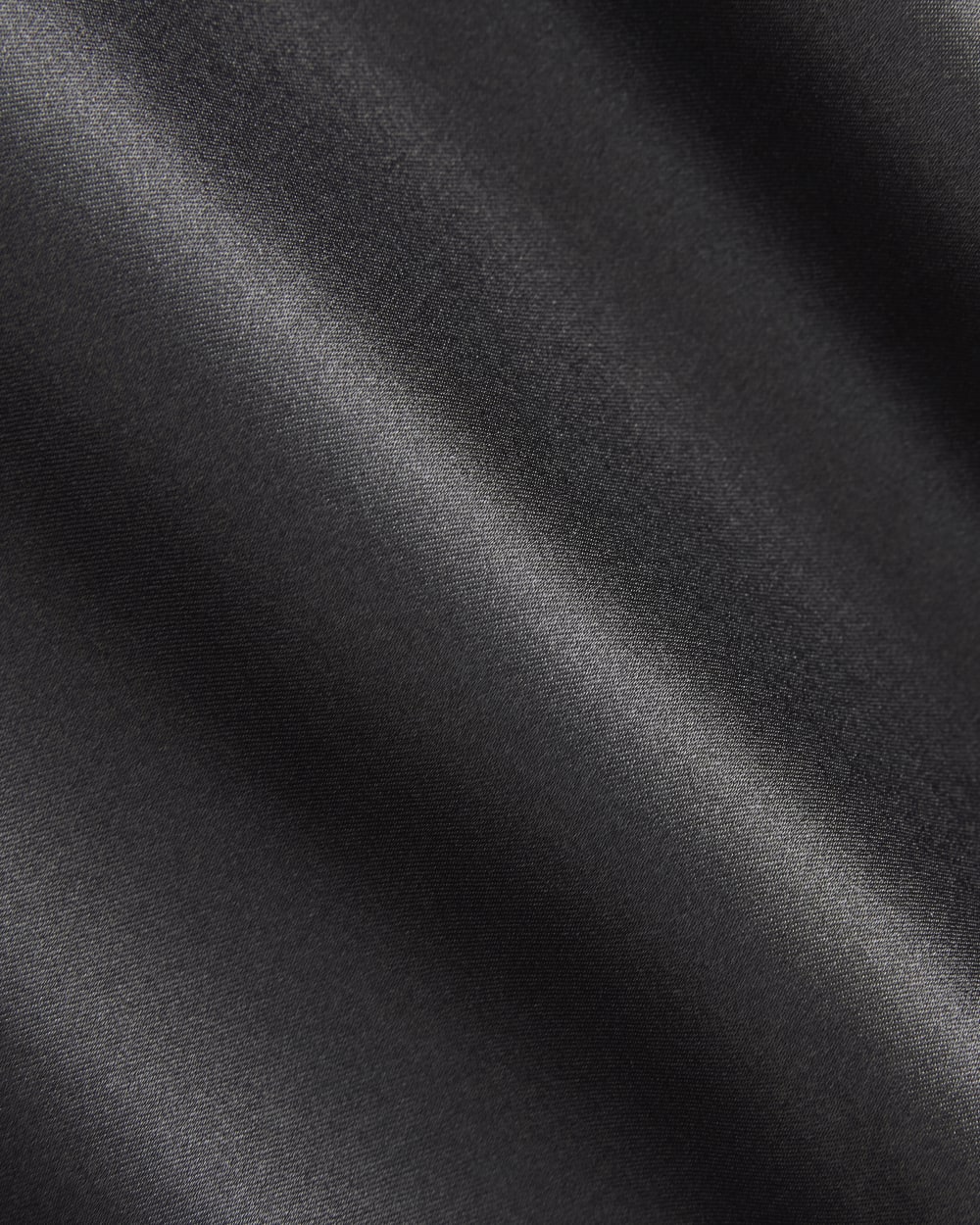 Slip Skirt in Silk Charmeuse | Graphite