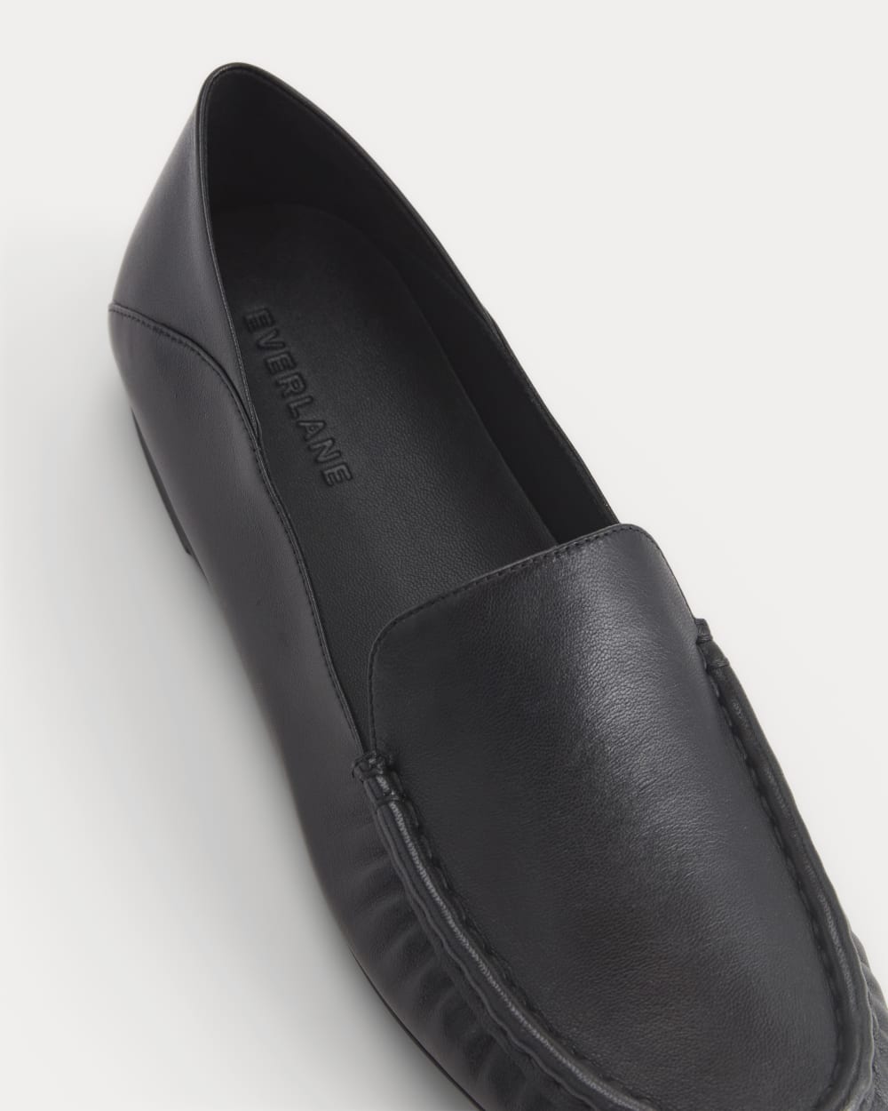 Leather Day Driver Loafer |  Black